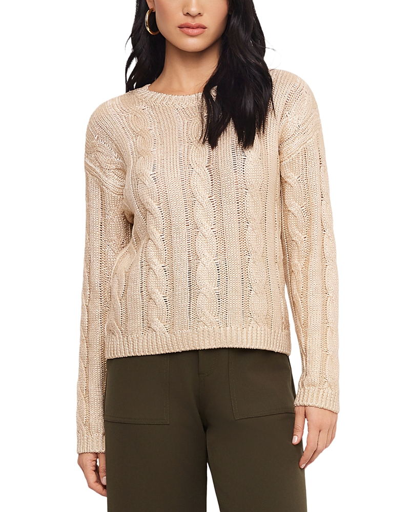 Fifteen Twenty Levie Cotton Cable Knit Sweater