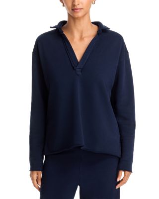 Patrick Cotton Collared Sweatshirt