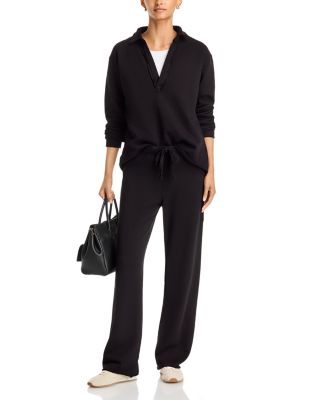 Patrick Cotton Collared Sweatshirt & Catherine Cotton Sweatpants