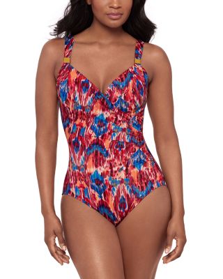 Ikat Dorado Siren One Piece Swimsuit