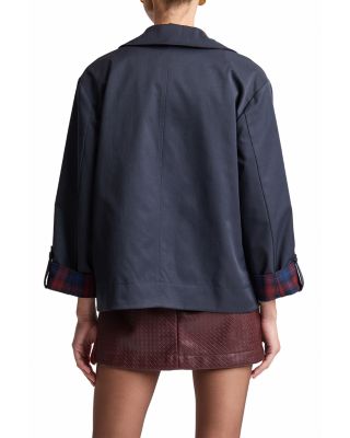 Reversible Scarf Barn Jacket - thumbnail 7