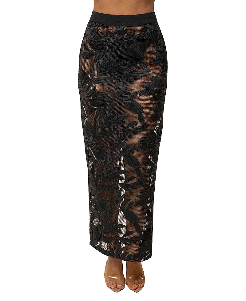 Jluxlabel Bali Nights Embroidered Skirt · S