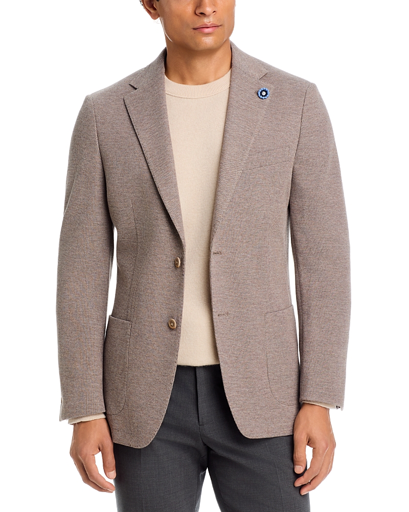 Hart Schaffner Marx New York Fit Wool & Cotton Jersey Soft Jacket