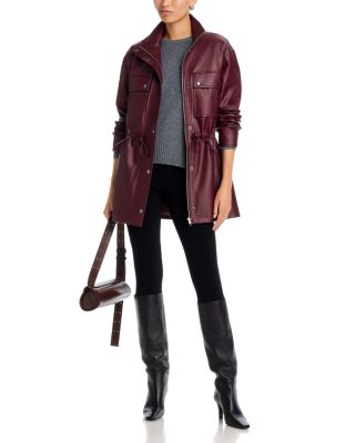 Angelina Faux Leather Jacket