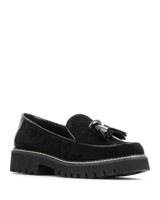 Women's Suede Tassel Loafers