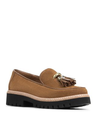 Donald Pliner Women's Suede Tassel Loafers