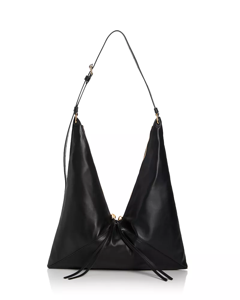 Moschino Leather Hobo Bag