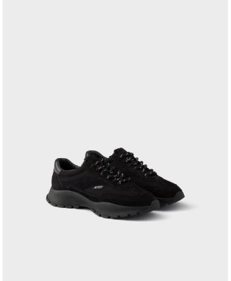  Women's Mesh Fabric and Suede Sneakers
