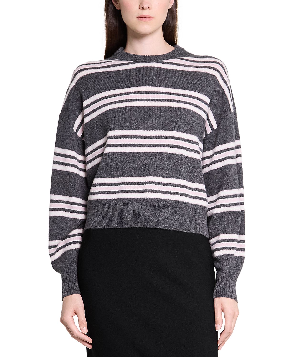 Theory Cashmere Crewneck Pullover Sweater