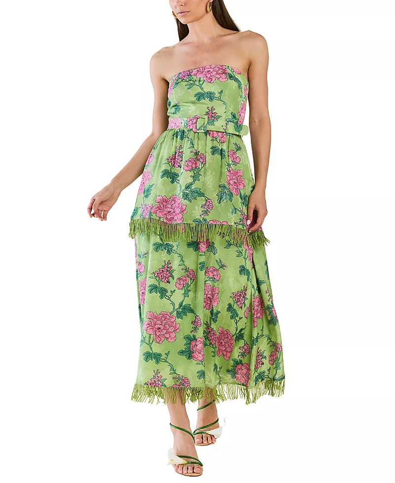 Eddy Strapless Daisy Dress