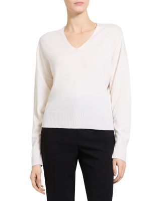 Cashmere Relaxed V Neck Sweater