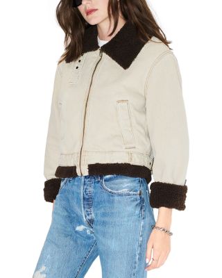 Aviator Sherpa Trim Jacket
