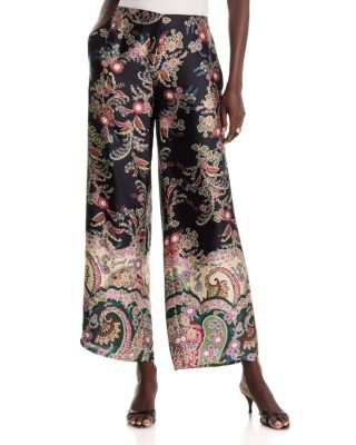 Pull On Wide Leg Pants