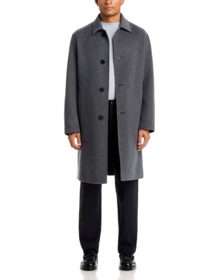Wool Blend Mac Coat