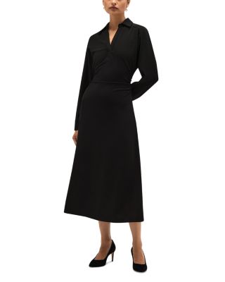 Hobbs London Petula Collared Jersey Dress