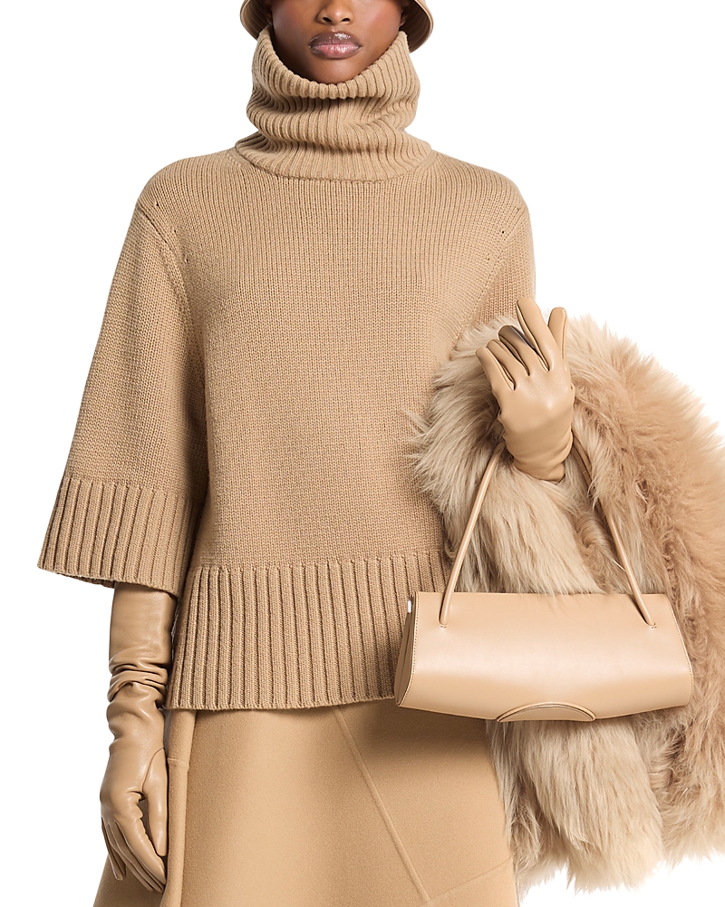Michael Kors Collection Cashmere Funnel Neck Top