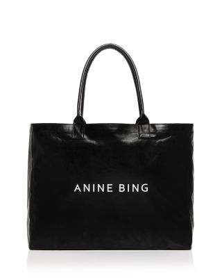 Leo Large Coated Canvas Tote Bag 