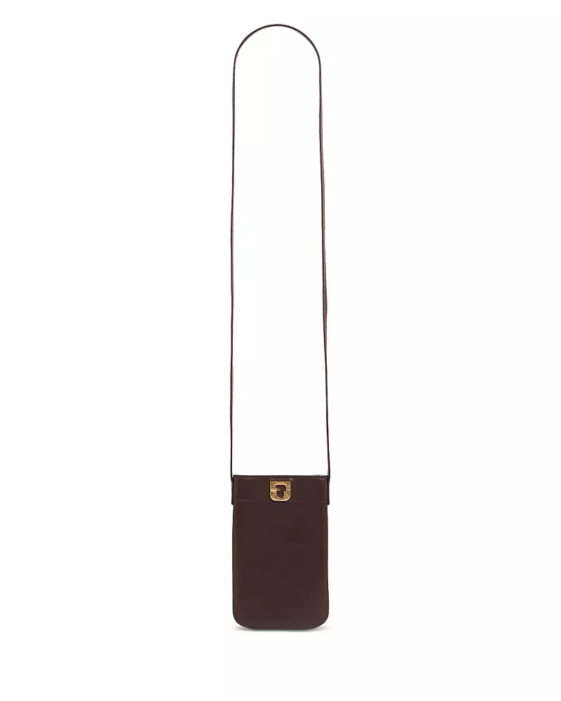 Gerard Darel Lady Leather Crossbody Phone Bag