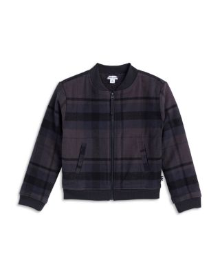 Boys' Flannel Plaid Fleece Jacket - Little Kid