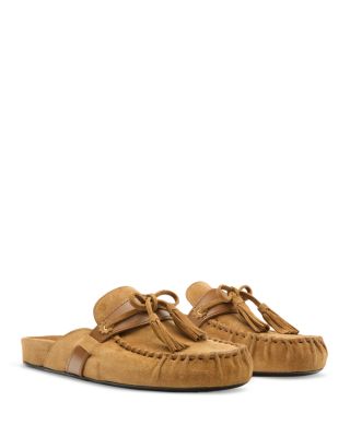 Women's Malvin Suede Moccasin Mules