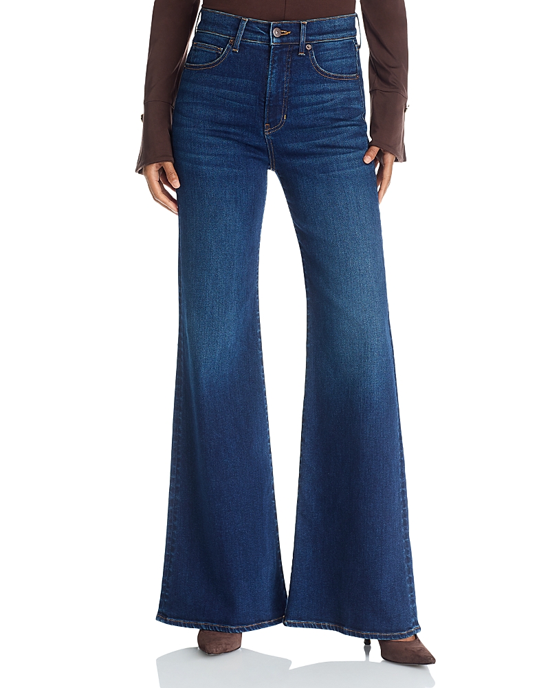 Veronica Beard Joplin High Rise Flare Jeans in Riptide