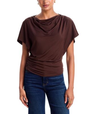 Lila Draped Top
