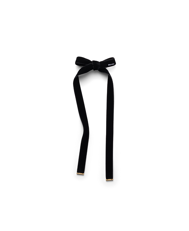 Prada Velvet Hair Clip