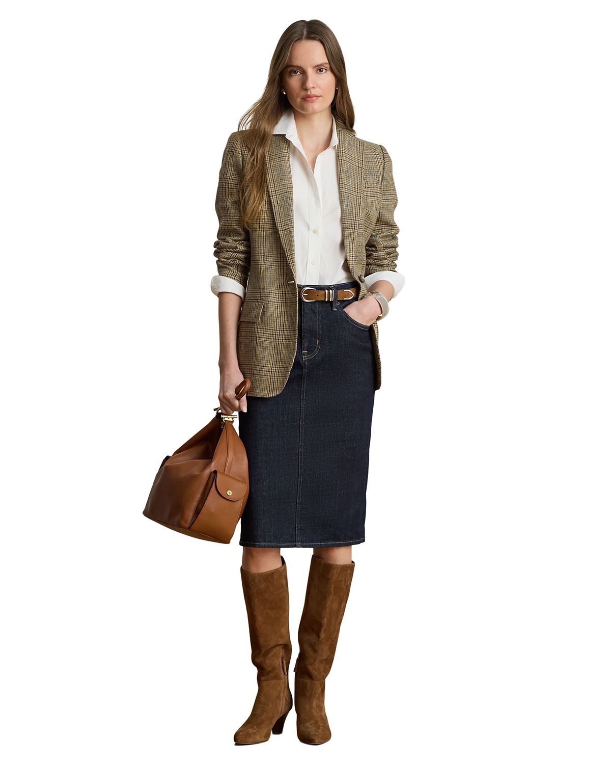 Denim Pencil Skirt thumbnail 9