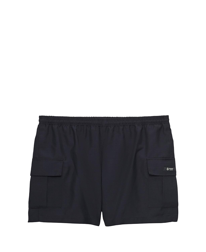 Prada Mohair Wool Shorts