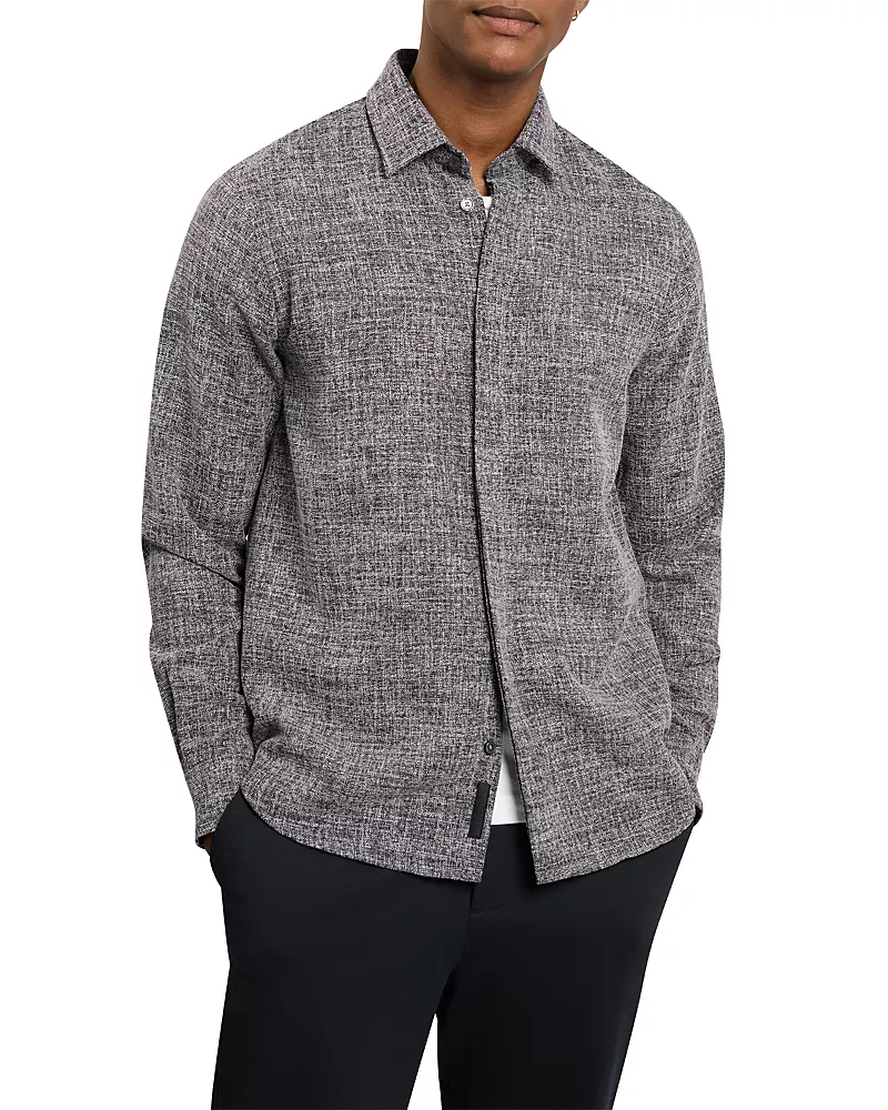 Ted Baker Pekhum Crosshatch Button Down Shirt