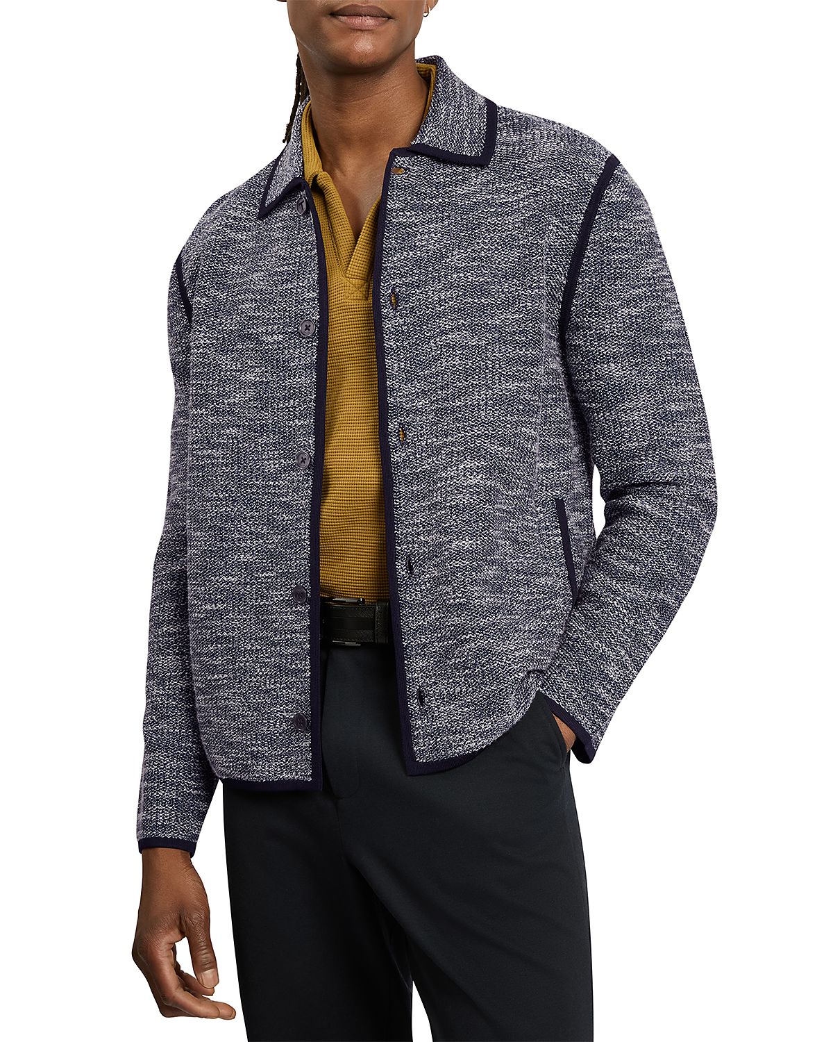 Ted Baker Hannley Textured Boucle Knit Jacket