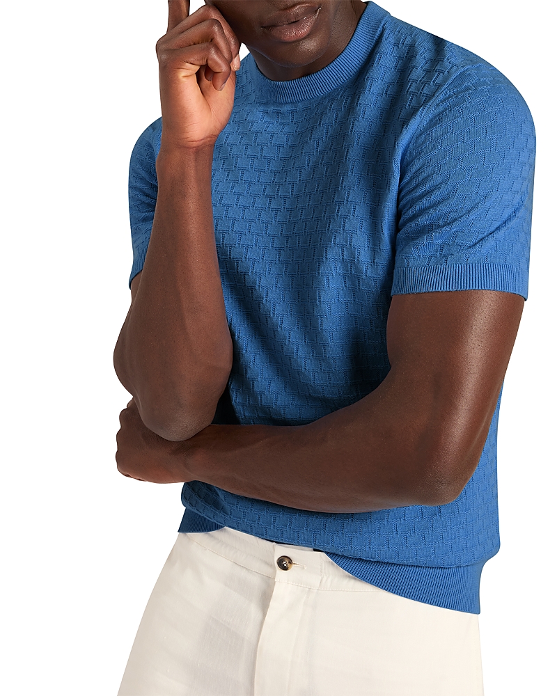Ted Baker Ingvi Short Sleeve Cotton Wool Tee