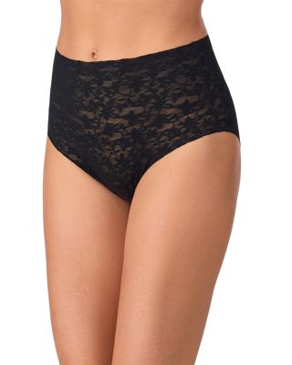 Lace Tech Free Cut Nylon Stretch Blend Briefs