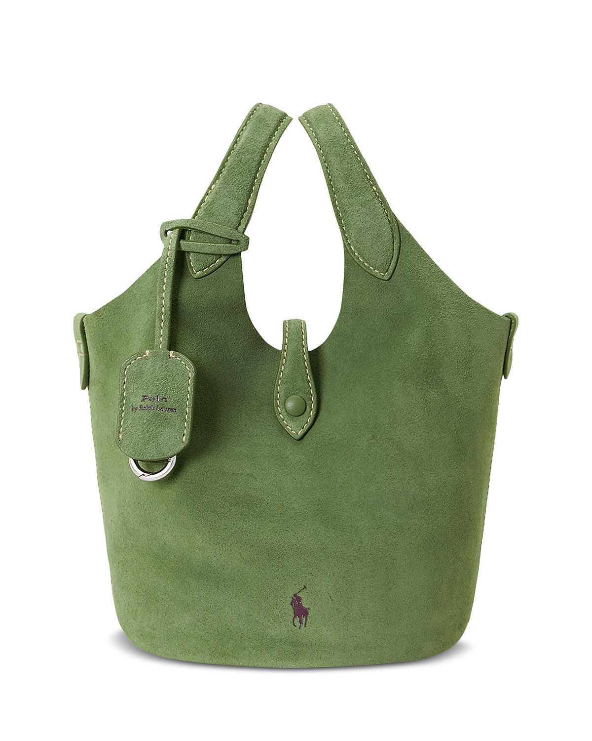 Polo Ralph Lauren Polo Play Small Suede Tote Bag