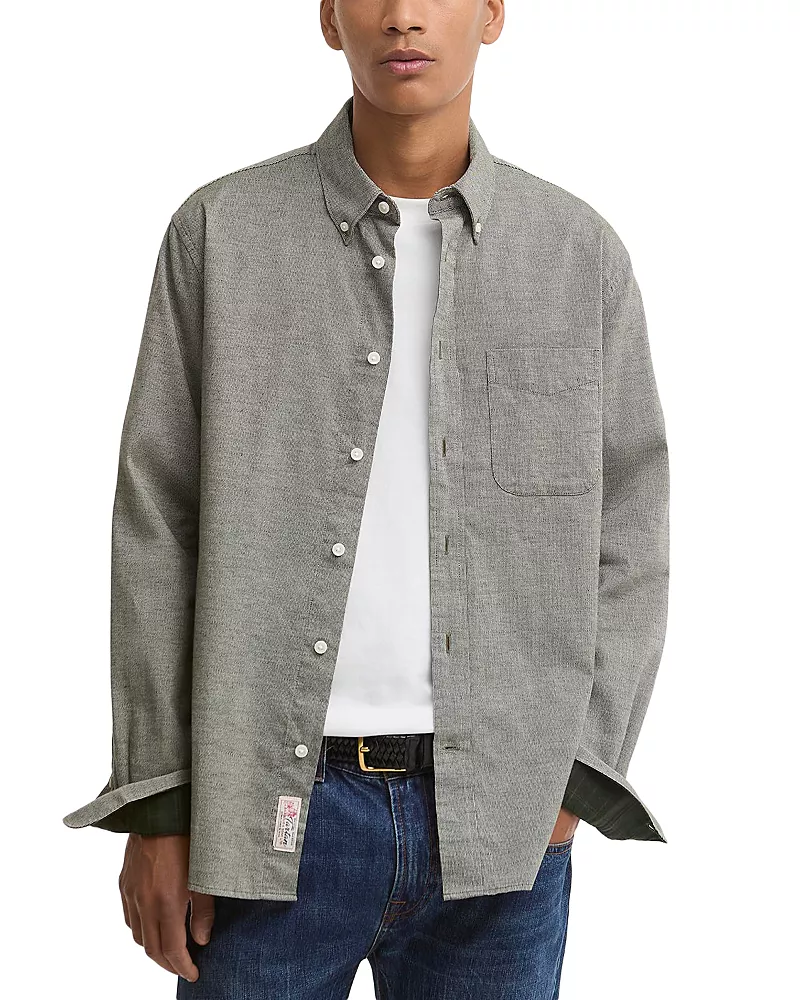 Barbour Nevis Woven Textured Cotton Shirt