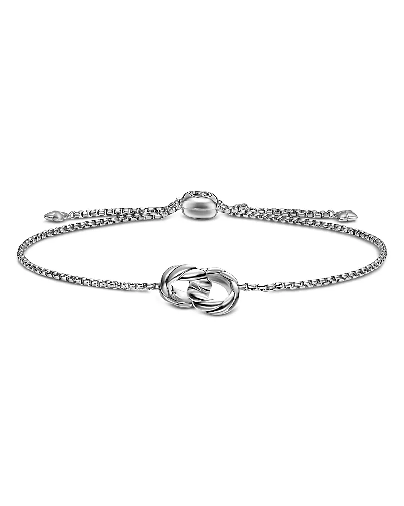 David Yurman Sculpted Cable Chain Bracelet in Sterling Silver, 8mm