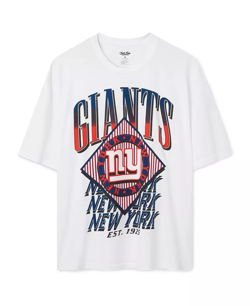 Junk Food Clothing Women's New York Giants Oversized Tee