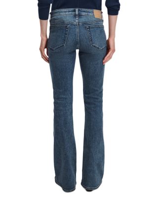 Kinsley Low Rise Cotton Stretch Full Bootcut Jeans in Sadie - thumbnail 3
