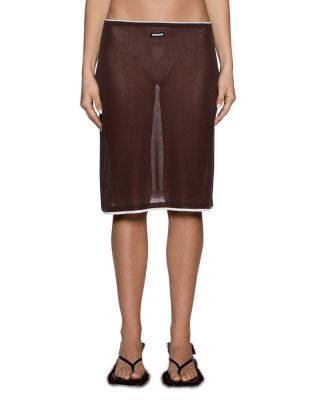 Sott Layered Midi Skirt