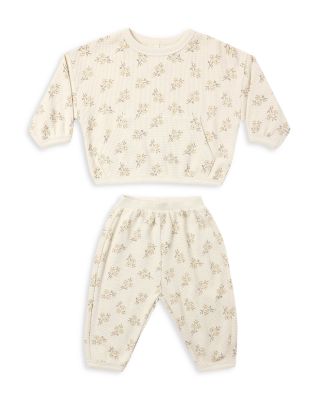 Girls' Meadow Printed Waffle Slouch Top & Pans Set - Baby