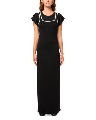 The Line by K Franz Short Sleeve Maxi Dress