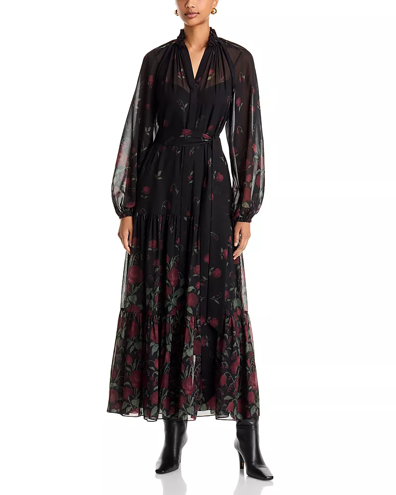 Kobi Halperin Robin Printed Maxi Dress