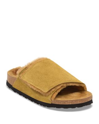 Men's Solana Suede Shearling Lined Slides
