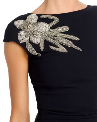 Hesup Embellished Cap Sleeve Dress - thumbnail 8