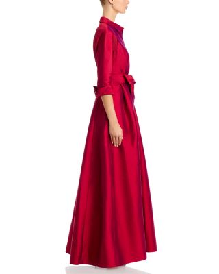 formal red dresses for women & Evening Gowns neck cup detail Color:Uniform with Seashell Stripe V neck Size:5T/6T Trumpet-Mermaid Luxe Satin Mint
