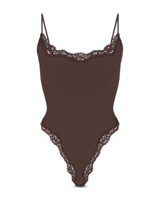 Fits Everybody Lace Cami Thong Bodysuit