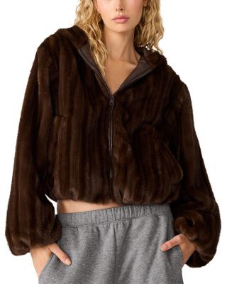 Mavis Zip Front Hooded Jacket