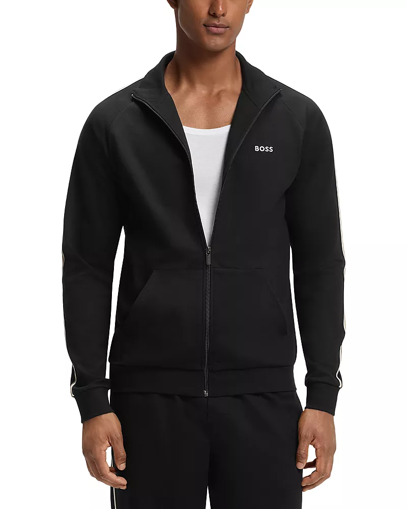 Boss Iconic Cotton Zip Jacket