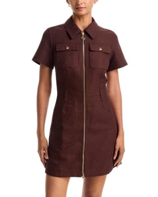 Casablanca Cotton Monogram Canvas Dress