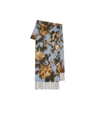  Rose Alpaca Wool Blend Scarf